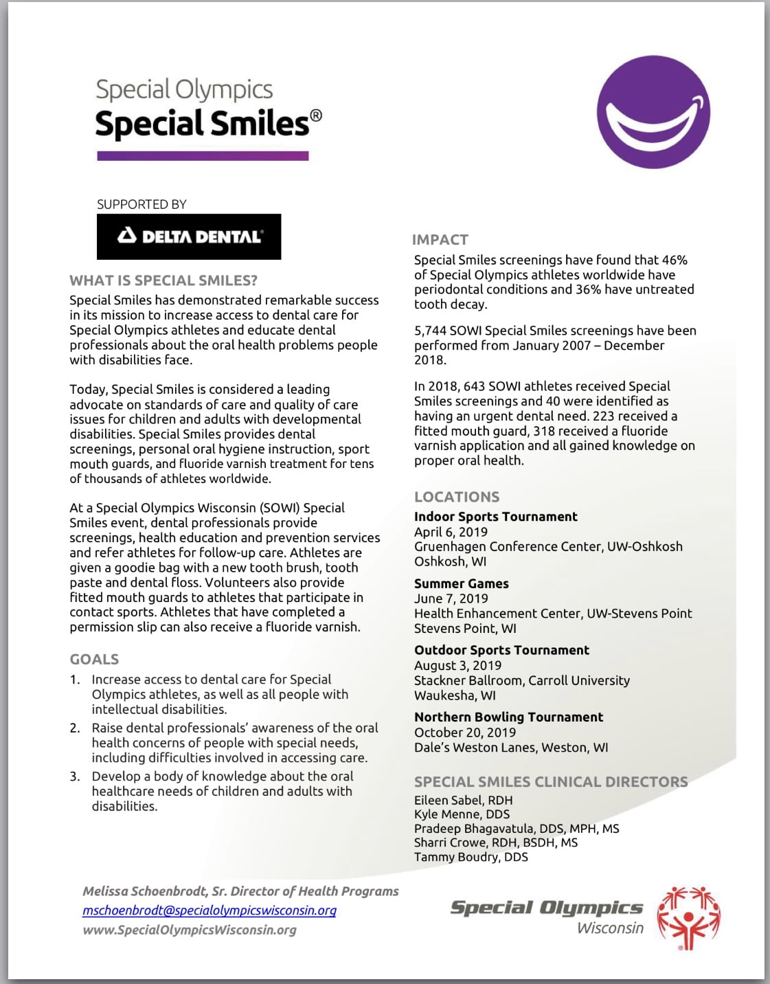 Special Smiles - Wisconsin Special Olympics 2 Special Smiles - Wisconsin Special Olympics 1