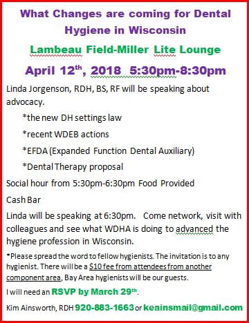 What Changes are Coming for Dental Hygiene in Wisconsin 1 What Changes are Coming for Dental Hygiene in Wisconsin 1